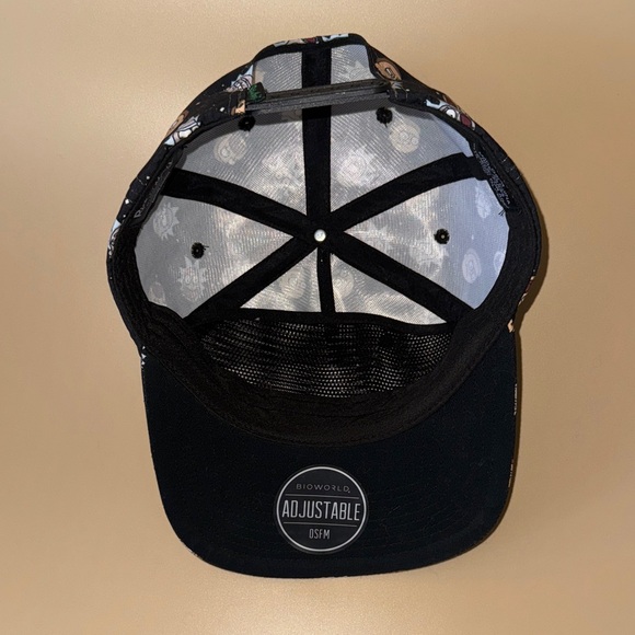 Rick and Morty adult swim cartoon network bioworld snapback hat OSFM - Picture 2 of 4